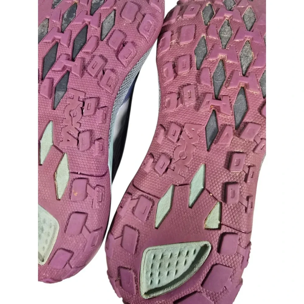 Hoka One One Womens Running Trail Shoes Size 10 Speed Instinct‎ 2 Blue Athletic